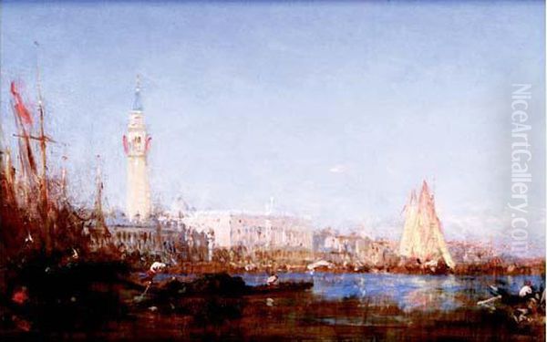 Gondoles Et Voiliers, Bassin De Venise - view 1