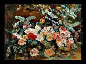 Bouquet De Fleurs Ii by Felix Ziem