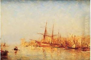 < Vue Du Port De Marseille >.