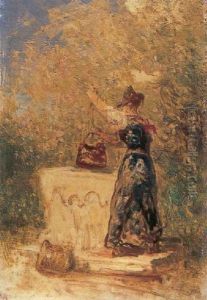 Porteuse D'eau by Felix Ziem
