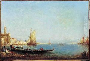 Gondoles Et Voiliers A Venise