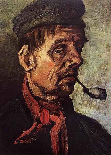 Head Of A Peasant With A Pipe - view 1