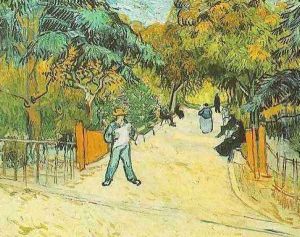 Entrance To The Public Park In Arles