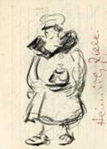 Stehende Frau (mit Pelzkragen) Stehende Frau (mit Pelzkragen)
