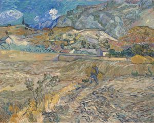 Enclosed Field with Peasant