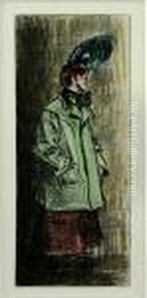 Frau Mit Pleureuse - view 1