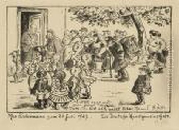 Geburtstagsblatt Fur Max Liebermann - view 1