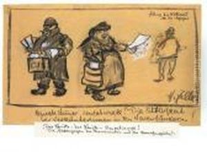 Zeitung Die Weltstadt Oder Die Wahrheit by Heinrich Zille