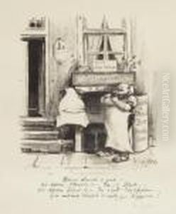 Der Budiker by Heinrich Zille