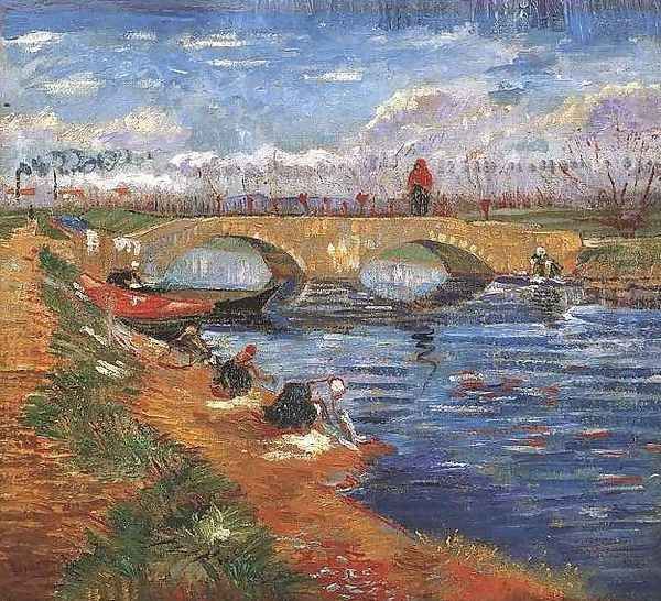The Gleize Bridge Over The Vigueirat Canal - view 1