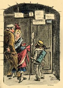 "die Landpartie" by Heinrich Zille
