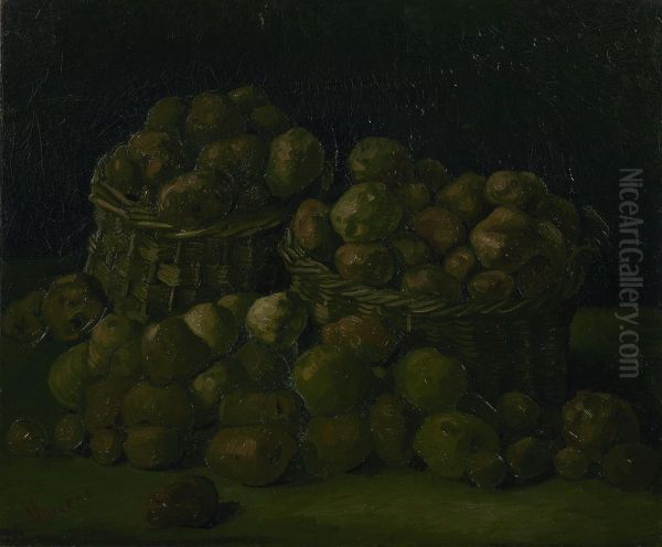 Baskets Of Potatoes - view 1