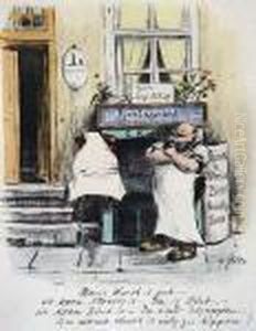 Der Budiker by Heinrich Zille