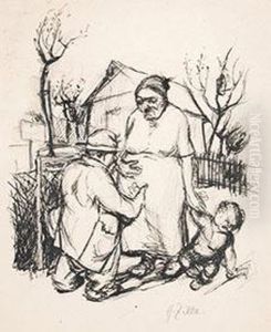 Onhe Titel by Heinrich Zille