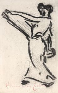 Ohne Titel. by Heinrich Zille
