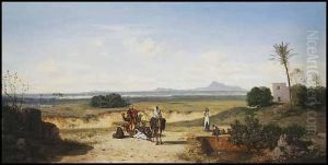 Oasis by August Albert Zimmermann