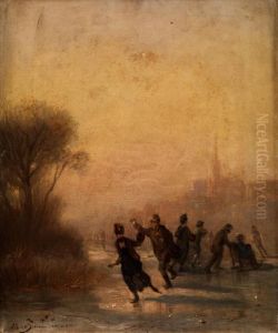 Eisvergnugen by August Albert Zimmermann