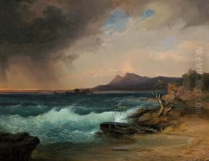 Gewitter Uber Dem See