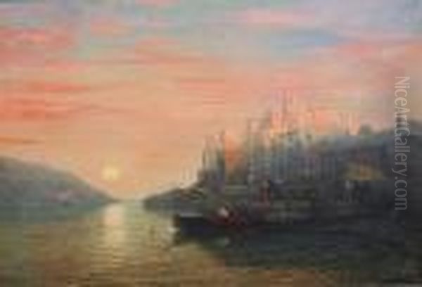 Moonrise In A Southern Town - view 1