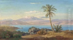 The Sicilian Coast With Mount Etna In The Distance