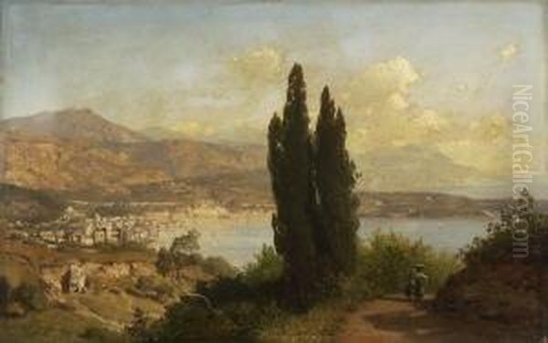 Blick Auf Villefranche-sur-mer Bei
 Nizza. - view 1