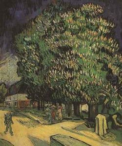 Chestnut Tree In Blossom III by Vincent Van Gogh