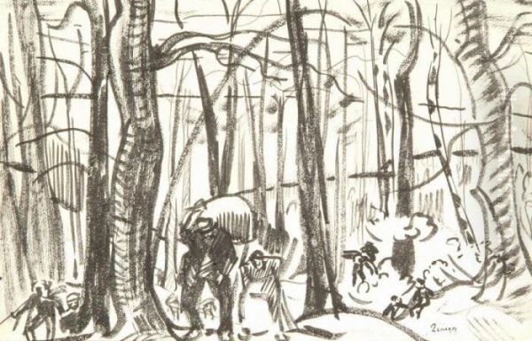 Personnages En Foret - view 1