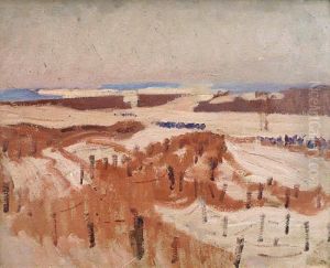 Paysage Enneige