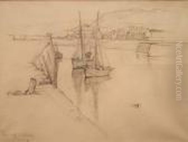 Cherbourg, Le Port Du Becquet - view 1