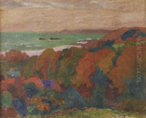 Perros Guirec, La Page De Trestignel by Jules Emile Zingg