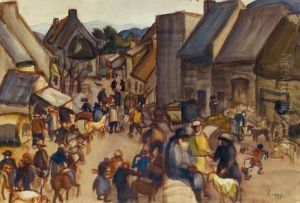 Marche A Murol by Jules Emile Zingg