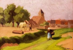 Paysage Anime by Jules Emile Zingg