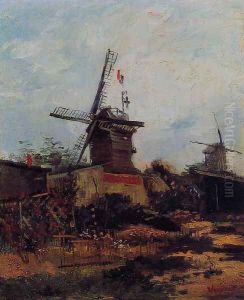 Le Moulin de Blute-Fin by Vincent Van Gogh