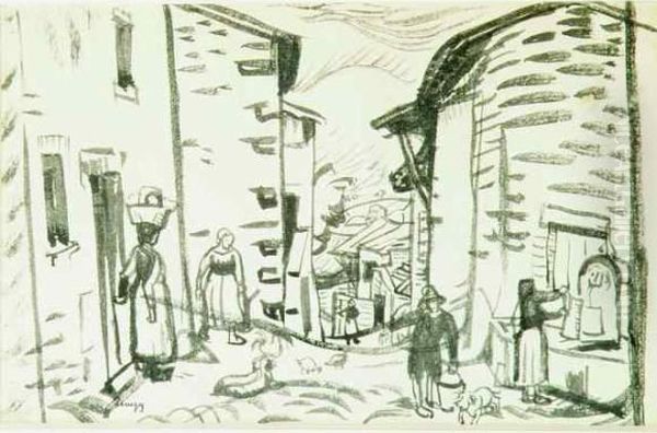 Rue De Village. - view 1