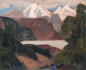 Emile "les Alpes" by Jules Emile Zingg