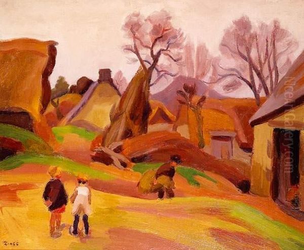 Le Retour Des Champs, Fonte Des Neiges, Circa 1930 - view 1