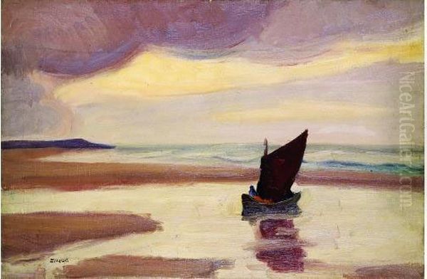 La Cote Vers Saint Valery, Circa 1930 - view 1