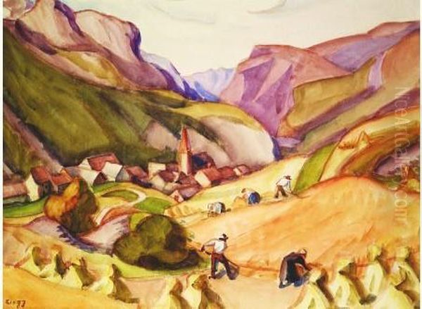 Le Col De Lotaret - view 1