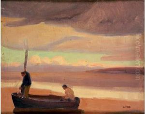 Barque A Saint Valery, Baie De Somme