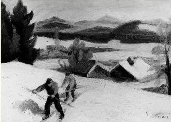 Skieurs - view 1