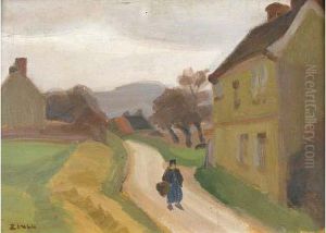 Paysanne Au Chemin De Campagne Paysanne Au Chemin De Campagne