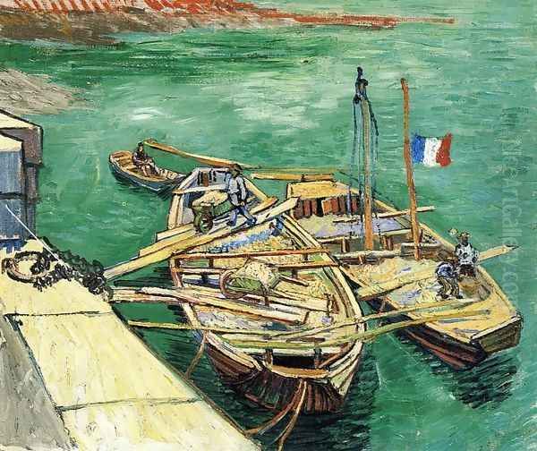 Sand Barges - view 1