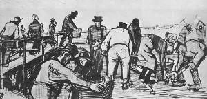 Men and Women Working