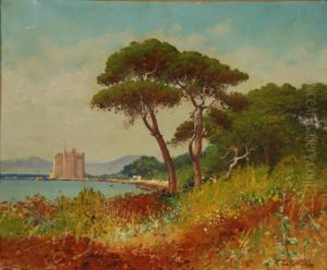 Isola Saint Honorat - Cannes by Fausto Zonaro