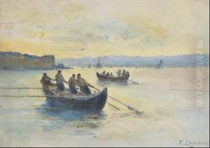 Marina by Fausto Zonaro