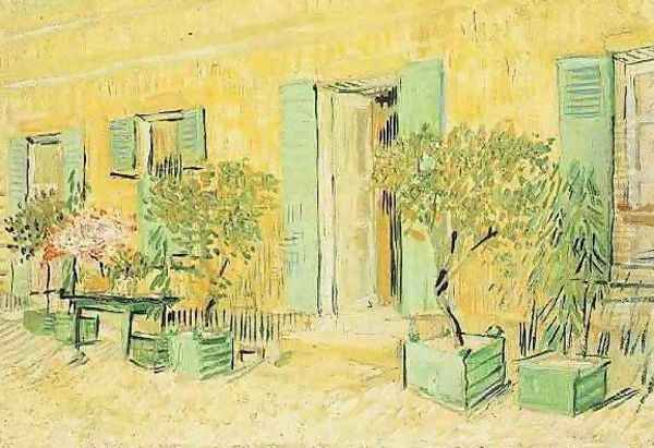 Exterior Of A Restaurant At Asnieres - view 1