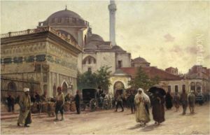 The Tophane Fountain And Kilic Ali Pasha Mosque, Istanbul