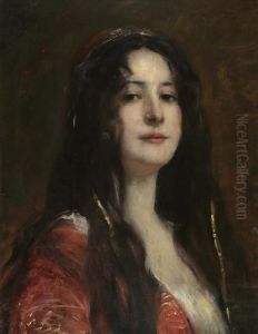 Turkisches Madchen by Fausto Zonaro