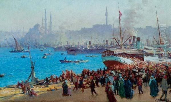 Quai A Constantinople - view 1