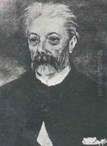 Portrait Of A Man With A Moustache by Vincent Van Gogh